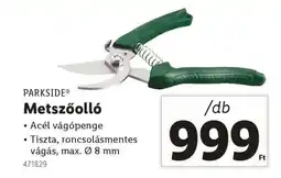 Lidl PARKSIDE Metszőolló ajánlat