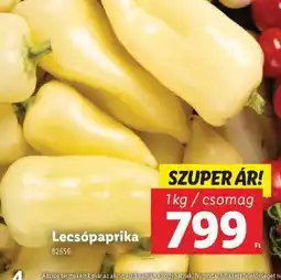 Lidl Lecsópaprika ajánlat