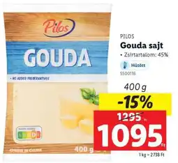 Lidl PILOS Gouda sajt ajánlat