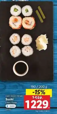 Lidl Sushi ajánlat