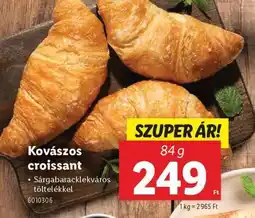 Lidl Kovászos croissant ajánlat