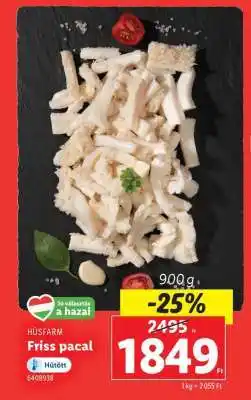 Friss pacal