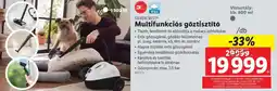 Lidl SILVERCREST Multifunkciós gőztisztító ajánlat