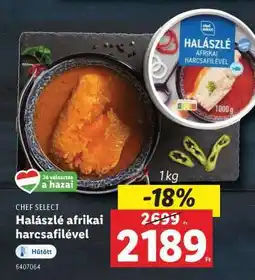 Lidl CHEF SELECT Halászlé afrikai harcsafilével ajánlat