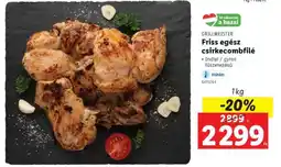 Lidl Grillmeister Friss egész csirkecombfilé ajánlat