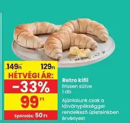 Spar Retro Kifli ajánlat