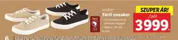 Lidl Férfi sneaker ajánlat