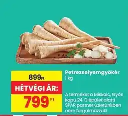 Spar Petrezselyemgyökér ajánlat