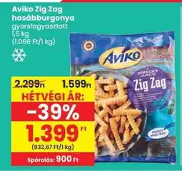Spar AVIKO Zig-Zag Hasábburgonya ajánlat