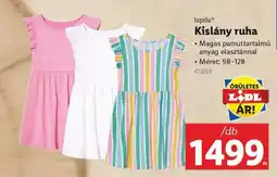 Lidl LUPILU Kislány ruha ajánlat