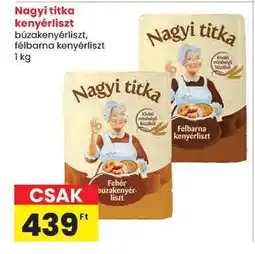 Nagyi titka kenyérliszt