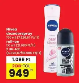 Spar NIVEA dezodorspray ajánlat
