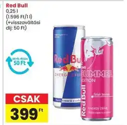 Spar Red Bull ajánlat