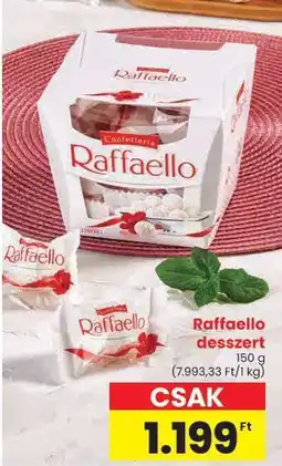 Spar Raffaello desszert ajánlat