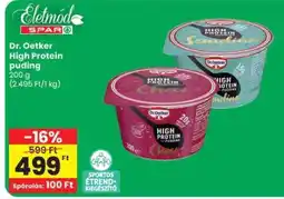 Spar Dr. Oetker High Protein puding ajánlat