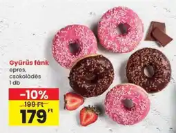 Spar Gyűrűs fánk ajánlat