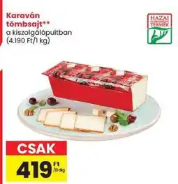 Spar Karaván Tömbsajt ajánlat