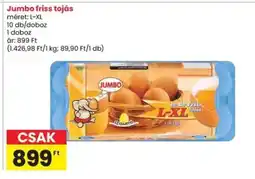 Spar Jumbo friss tojás ajánlat