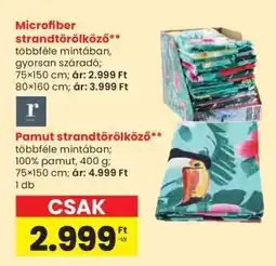 Spar Microfiber strandtörölköző ajánlat