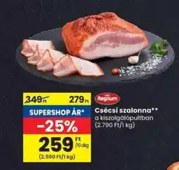 Spar Csécsi szalonna ajánlat