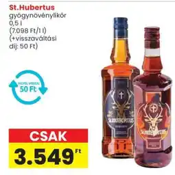 Spar St. Hubertus gyógynövénylikőr ajánlat
