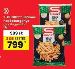 Spar S-BUDGET hullámos hasábburgonya ajánlat
