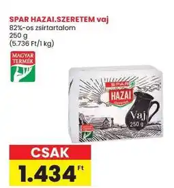 Spar SPAR HAZAI.SZERETEM vaj ajánlat