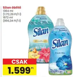 Spar SILAN Öblítő ajánlat