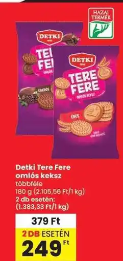 Spar DETKI Tere Fere omlós keksz ajánlat