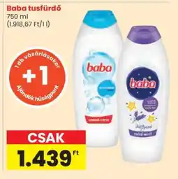 Spar BABA Tusfürdő ajánlat