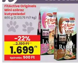 Spar FitActive Originals Mini száraz kutyaeledel ajánlat