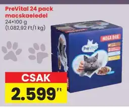 Spar PreVital 24 pack macskaeledel ajánlat