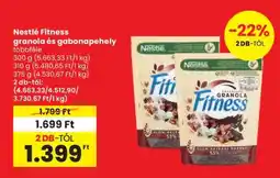 Spar Nestlé Fitness granola és gabonapehely ajánlat