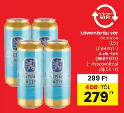 Spar Löwenbräu sör ajánlat