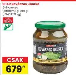 Spar SPAR kovászos uborka ajánlat