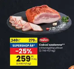 Spar Csécsi szalonna ajánlat