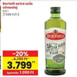 Spar BERTOLLI Extra szűz olívaolaj ajánlat