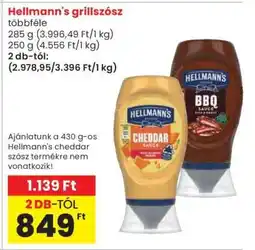 Spar Hellmann's Grillszósz ajánlat