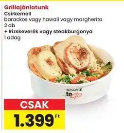 Spar Grillajánlatunk Csirkemell ajánlat