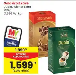 Spar Gala őrölt kávé ajánlat