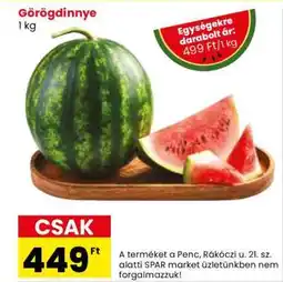 Spar Market Görögdinnye ajánlat
