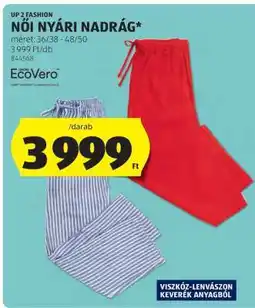 ALDI Női nyári nadrág ajánlat