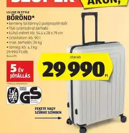 ALDI LS Live in Style Bőrönd ajánlat