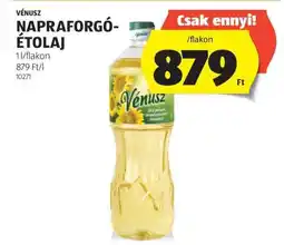 ALDI VÉNUSZ Napraforgó-étolaj ajánlat