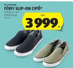 ALDI FÉRFI SLIP-ON CIPŐ ajánlat