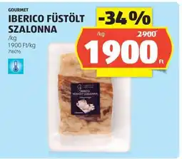 ALDI Gourmet Iberico Füstölt Szalonna ajánlat