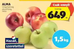 ALDI Alma ajánlat