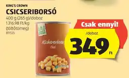 ALDI KING'S CROWN CSICSERIBORSÓ ajánlat