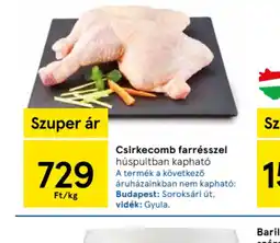 Tesco Csirkecomb farháttal ajánlat