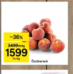 Tesco Őszibarack ajánlat